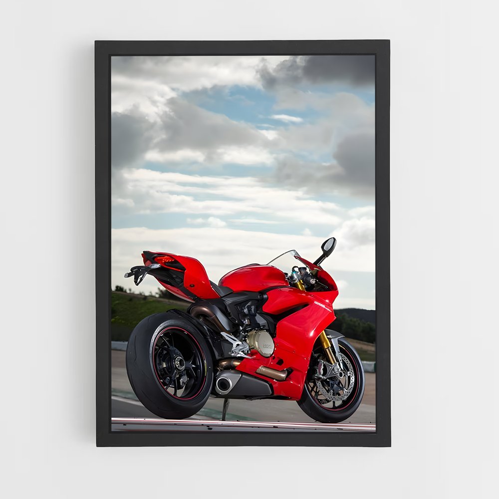 Poster Ducati raffiné (vue 2)
